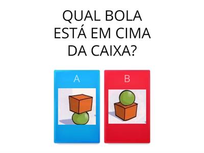 EM CIMA OU EMBAIXO?