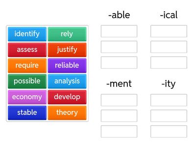 EAP 2.3 Suffix groups