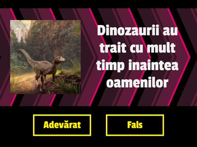 Ce stim despre dinozauri?