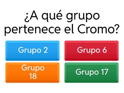 ¿Cuanto sabes sobre el Cromo? Creado por Jimena Sarahí Gutiérrez García 