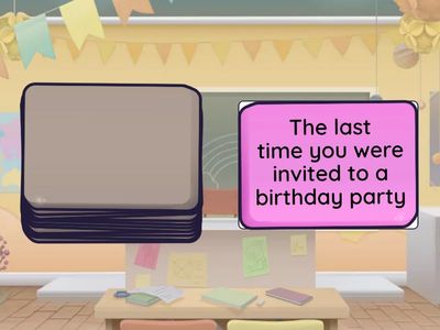 Passive Voice speaking cards