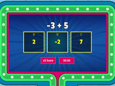  SUMA Y RESTA DE NUMEROS ENTEROS