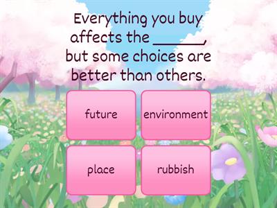 Eco-Shopping (Pi-Elementary / 9c) - quiz