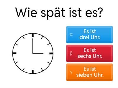 Wie spät ist es?