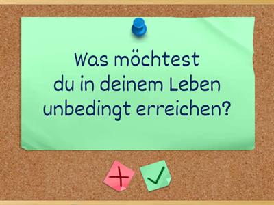 Fragen zum Kennenlernen - Kl. 11