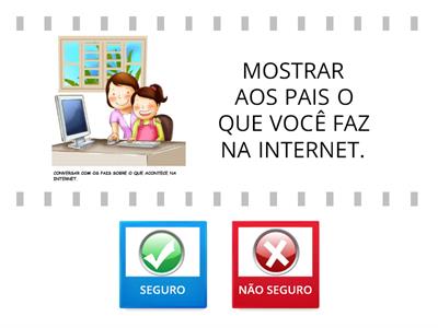 SEGURANÇA NA INTERNET