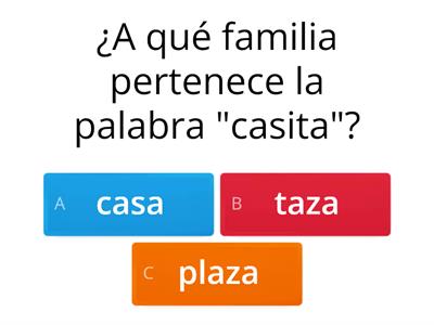 Familia de Palabras - Segundos Básicos