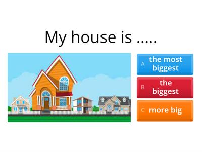  Comparative, superlative