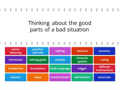 Managing Mental & Emotional Health Unit