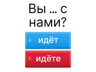   Идти/Ходить глаголы РКИ А1