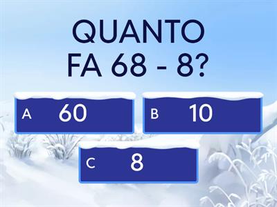 ESERCIZI CON I NUMERI