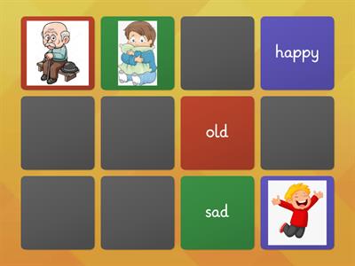 Kid's Box 1. U04 - Happy/sad/young/old/ugly/beaut