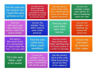 SO PI, Final test mistakes 