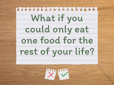 WHAT IF ...? (Second Conditional)