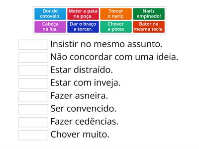 Expressões Idiomáticas