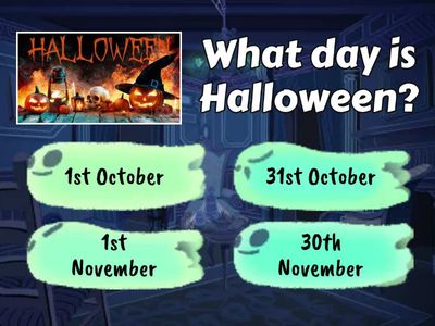 Halloween questions