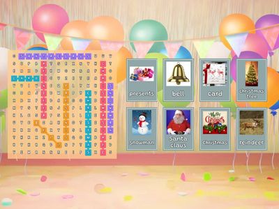 S5. CHRISTMAS WORDSEARCH