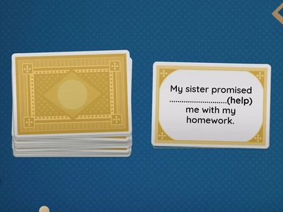 VERB PATTERNS complete the sentences