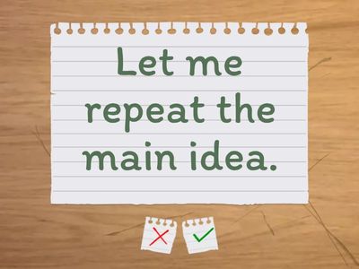 Moving through the presentation. Business