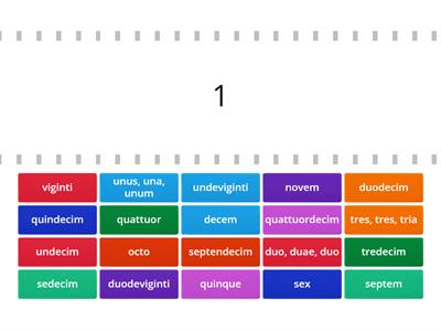 Stage 20: Numbers 1-20