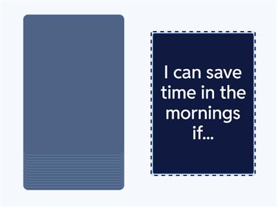 First conditional cards 