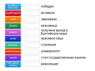 DOM4 kpl 6 tehtäväkirjan s.96-97 sanat ja sanonnat