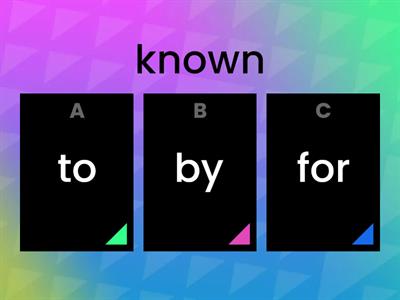 Gold Preliminary Unit 7 Adjectives & Prepositions