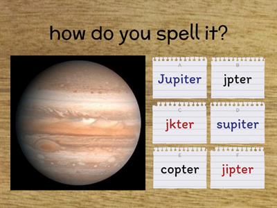 planets quiz 1