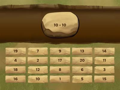 Počítání do 15 (do 20 typ 10 + 5, 15 - 5)