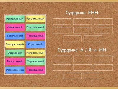 Гласные перед Н в полных и кратких  страдательных причастиях 