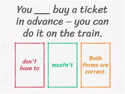 Should, ought to, must, have to 2