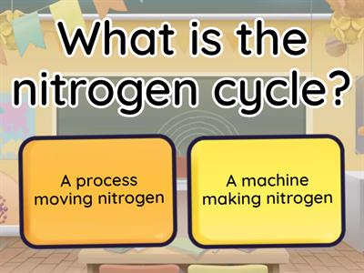 Nitrogen Cycle Quiz