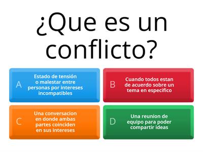 Capacitaciòn De resolucion de conflictos