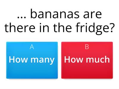 Corrected How much vs How many