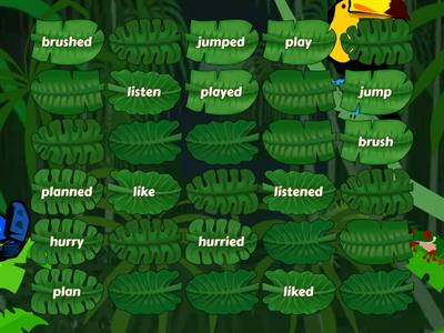 Regular verbs (Past simple)