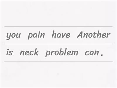 2학년 영어 5단원 문장배열