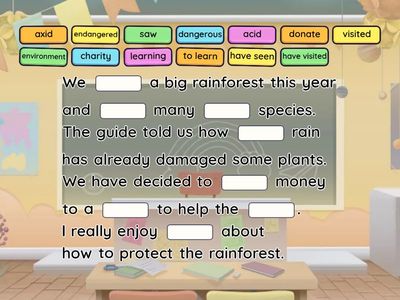 Environment + Present Perfect