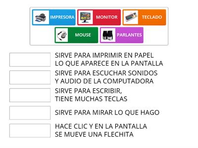 PARTES DE LA COMPUTADORA