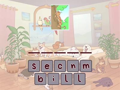 Spelling Bee -- action words