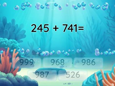 3 digit addition without regrouping