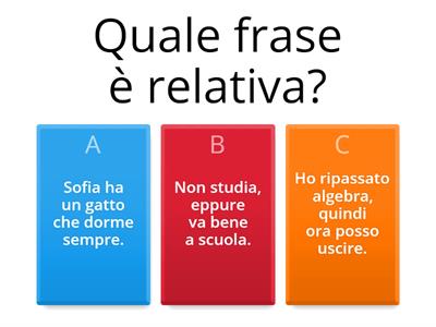 PROPOSIZIONI RELATIVE