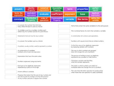 Chapter 6 Vocabulary 