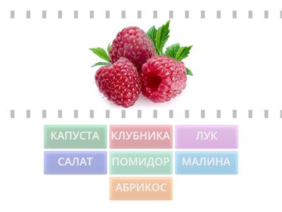 10. Б: ФРУКТЫ И ОВОЩИ