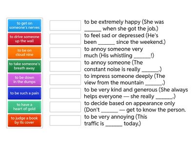 RM B2 6A Idioms (definitions)