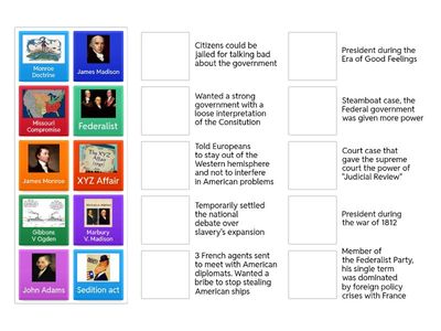  First 5 Presidents Domestic and Foreign Issues