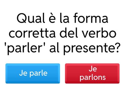 Verbi Francesi  -IR, -ER