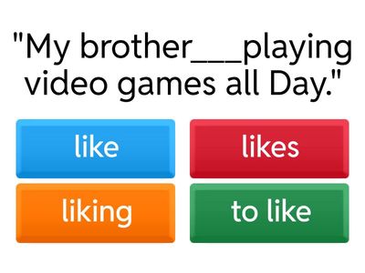 3.2 LIKE AND DISLIKES.