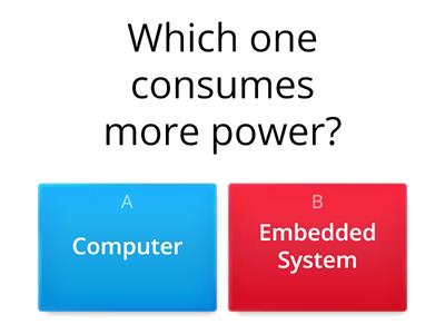 G9G2- Computer VS Embedded System