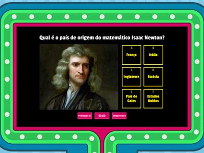 MATEMÁTICO ISAAC NEWTON