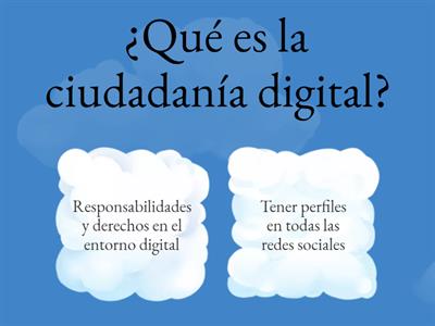 Identidad digital y ciudadanía digital